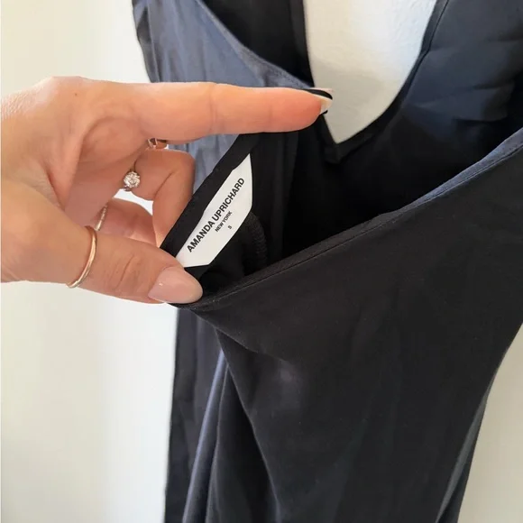 Amanda Uprichard Bondi Maxi Dress in Black - Picture 5 of 5